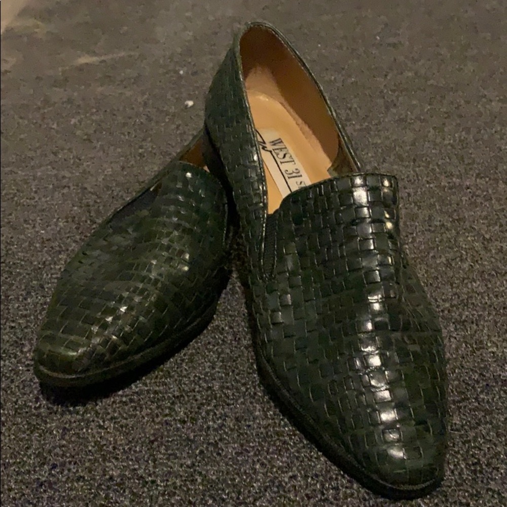 green loafers